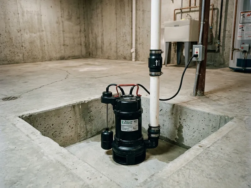 Sump Pump Installation Plumber in Fidelity, MO